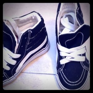 Little boys canvas high top shoes